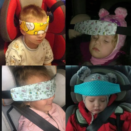 Infant Baby Car Seat Head Support Children Belt Fastening Belt Boy Girl Playpens Sleep Positioner Baby Saftey Pillows KF139